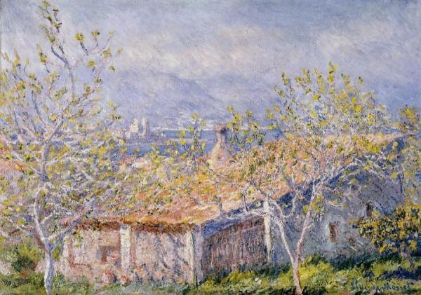 Gardener's House At Antibes by Claude Monet