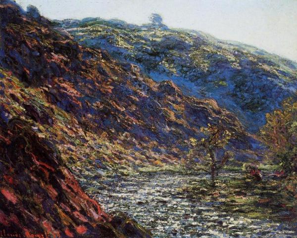 Gorge Of The Petite Creuse by Claude Monet