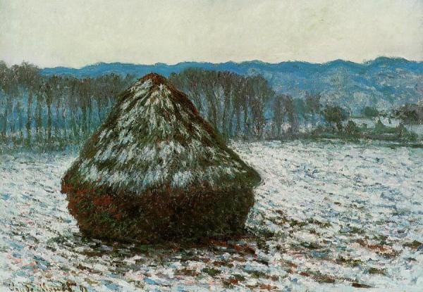 Grainstack by Claude Monet