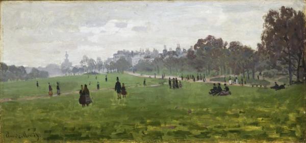 Green Park, London by Claude Monet