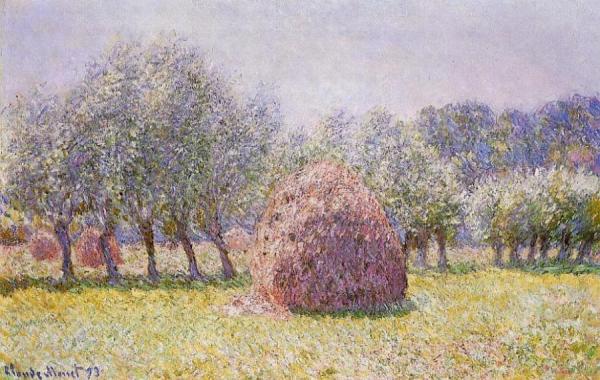 Haystack by Claude Monet