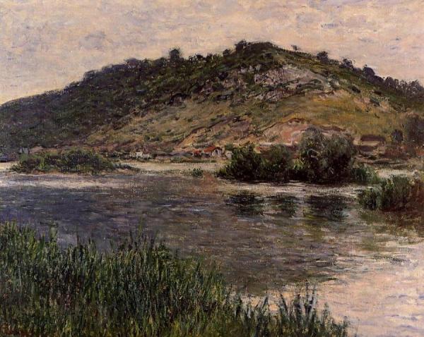 Landscape At Port-villez by Claude Monet