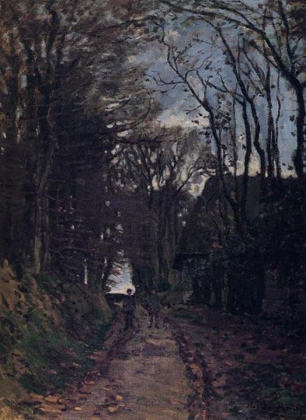 Lane In Normandy by Claude Monet