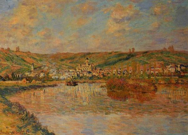 Late Afternoon In Vetheuil by Claude Monet