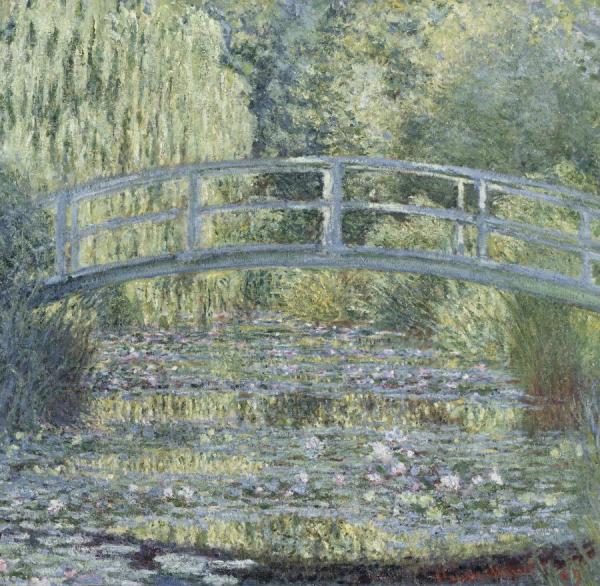 Le Bassin Aux Nympheas - Harmonie Verte by Claude Monet