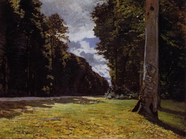 Le Pave De Chailly In The Fontainbleau Forest by Claude Monet