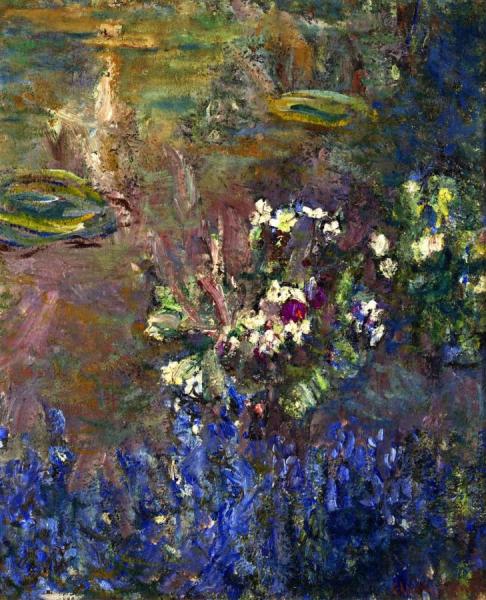 Lilies by Claude Monet