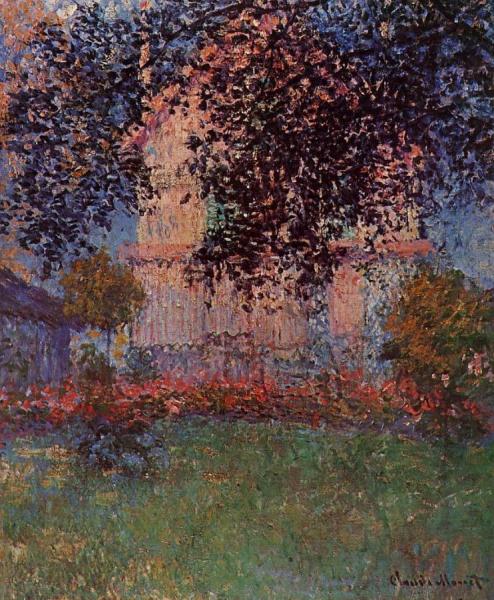 Monet's House In Argenteuil by Claude Monet