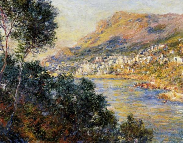 Monte Carlo Seen From Roquebrune by Claude Monet