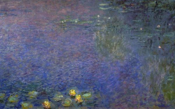Morning (right-center Detail) by Claude Monet