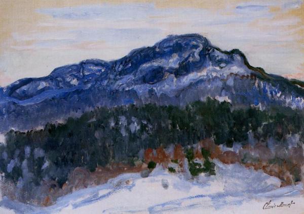 Mount Kolsaas by Claude Monet
