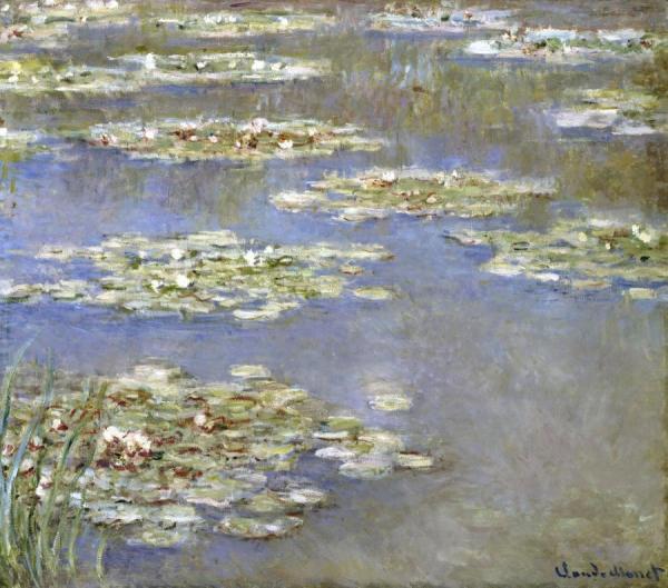 Nympheas,1905 by Claude Monet