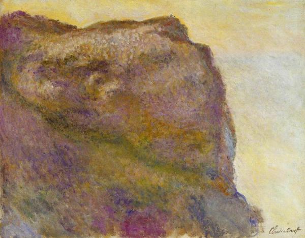 On The Cliff At Petit Ailly by Claude Monet Oil Painting Reproductions