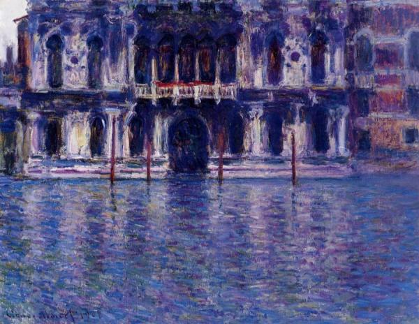 Palazzo Contarini by Claude Monet