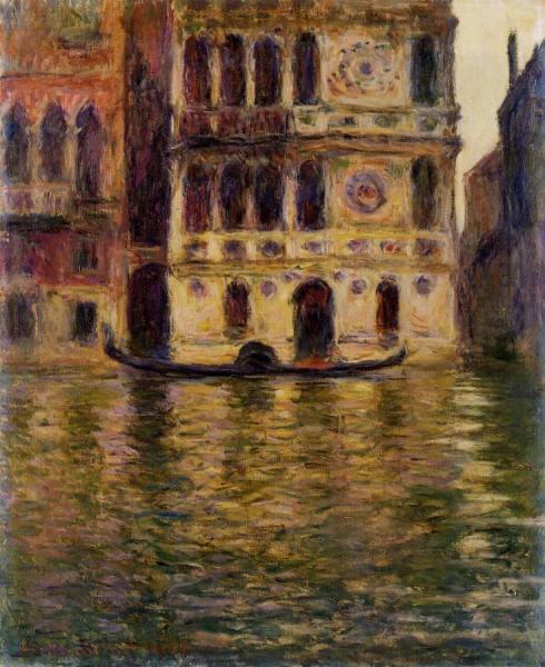 Palazzo Dario by Claude Monet