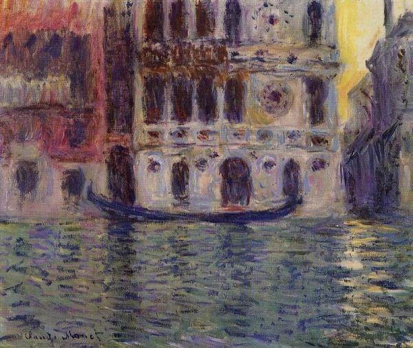Palazzo Dario by Claude Monet