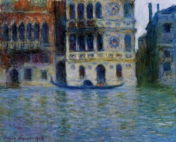 Palazzo Dario by Claude Monet