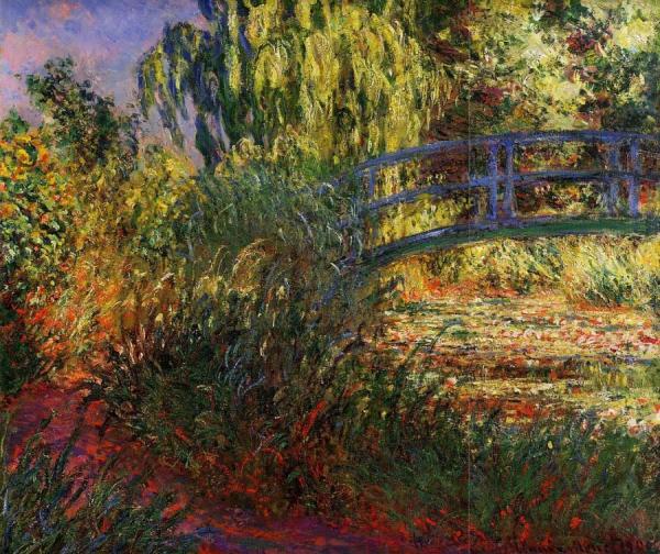 Path Along The Water-lily Pond by Claude Monet