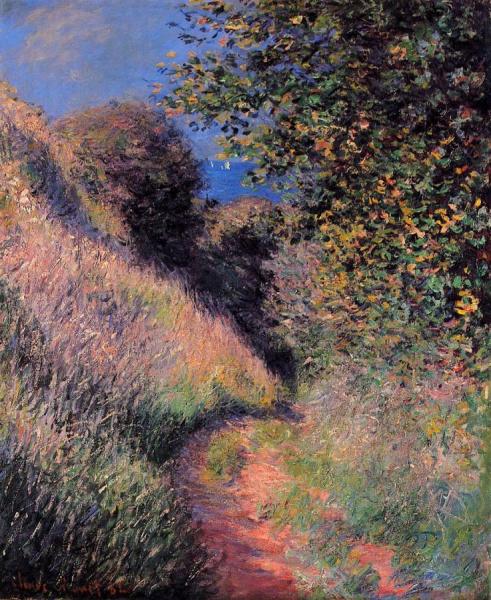 Path At Pourville by Claude Monet