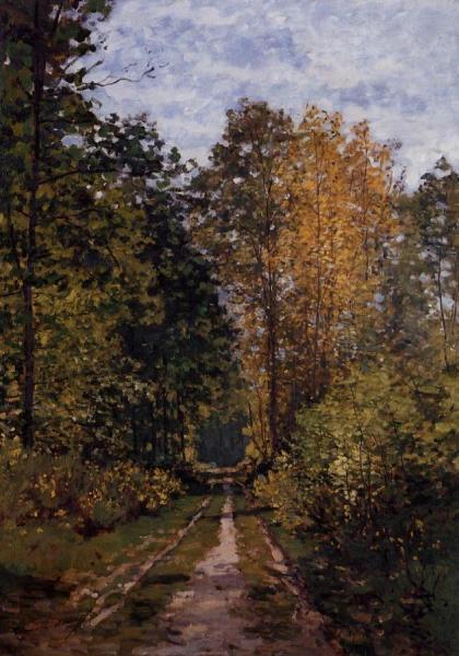 Path In The Forest by Claude Monet
