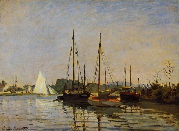 Pleasure Boats by Claude Monet