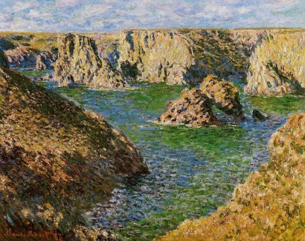 Port Donnant, Belle Ile by Claude Monet Oil Painting Reproductions