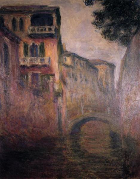 Rio Della Salute by Claude Monet Oil Painting Reproductions