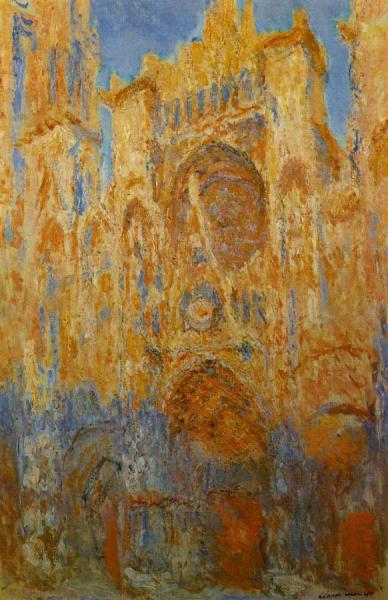 Rouen Cathedral by Claude Monet