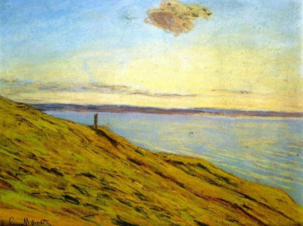 Sainte-adresse, View Across The Estuary by Claude Monet
