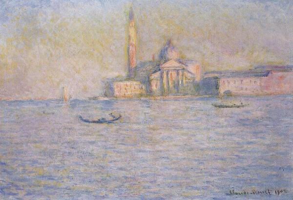 San Giorgio Maggiore by Claude Monet