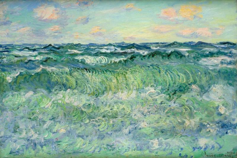 Sea Study by Claude Monet