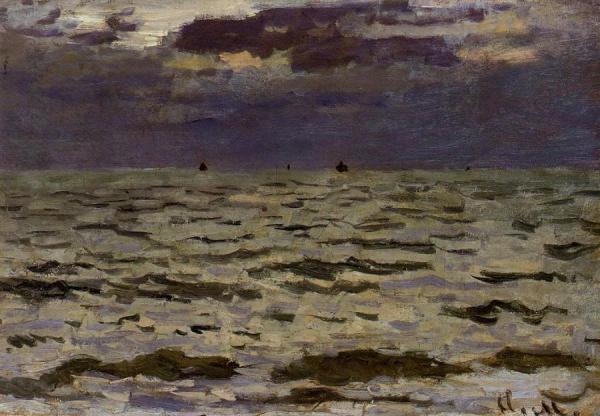 Seascape by Claude Monet Oil Painting Reproductions
