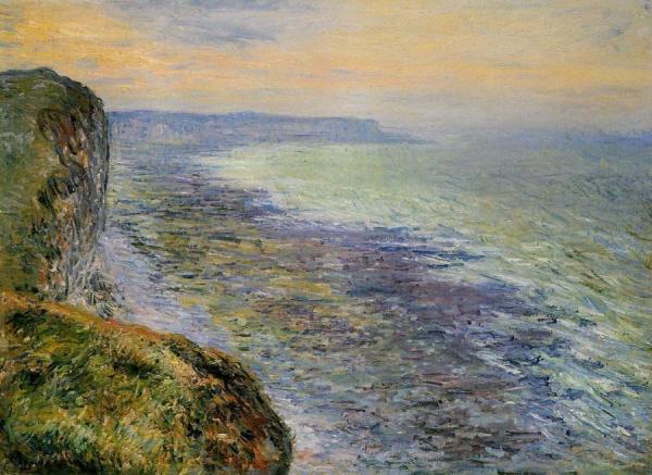 Seascape Near Fecamp by Claude Monet Oil Painting Reproductions