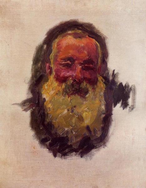 Self Portrait by Claude Monet