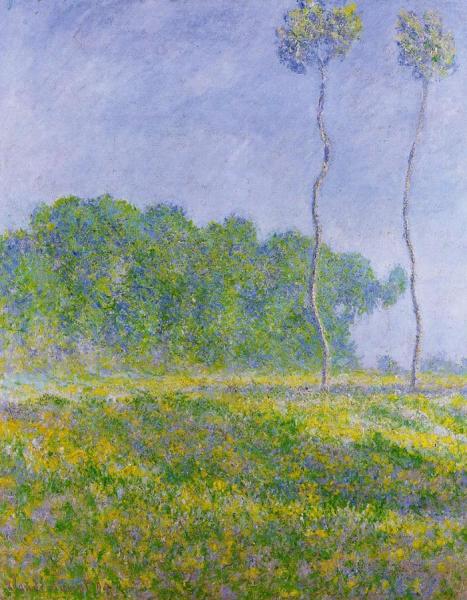 Spring Landscape by Claude Monet
