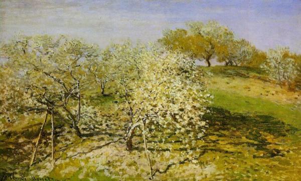 Springtime by Claude Monet