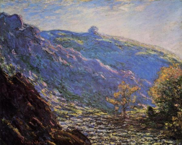 Sunlight On The Petit Cruese by Claude Monet