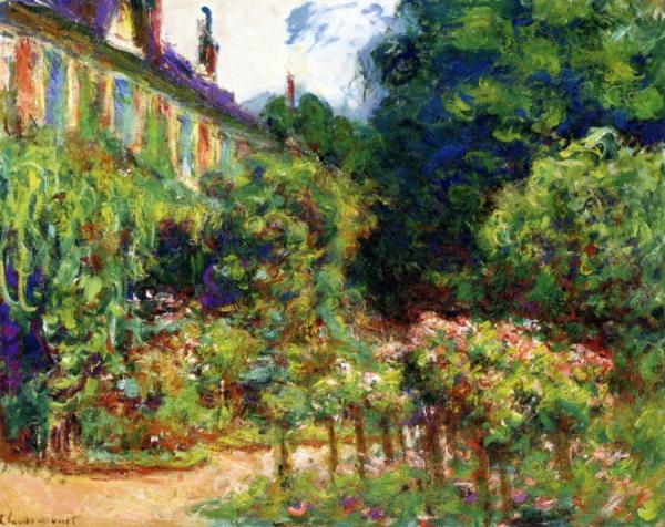 Claude Monet The Artist's House At Giverny
