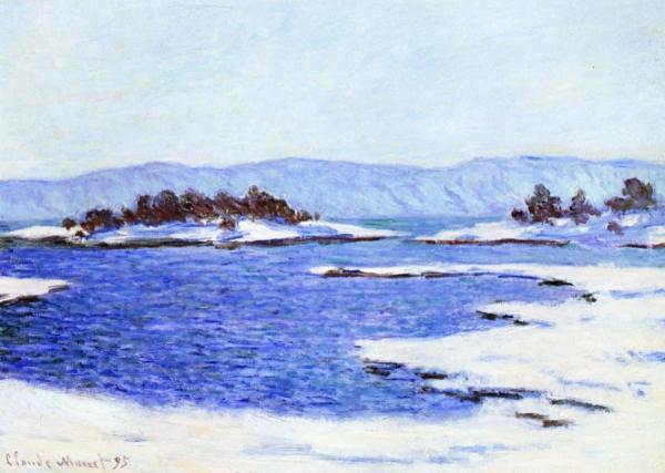 The Banks Of The Fjord At Christiania by Claude Monet