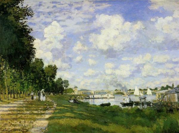 The Basin At Argenteuil by Claude Monet