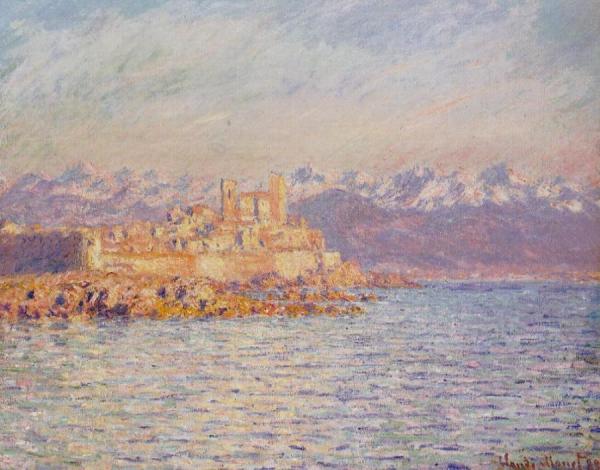 The Bay Of Antibes by Claude Monet