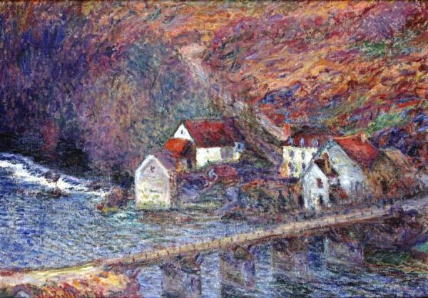 The Bridge At Vervy by Claude Monet