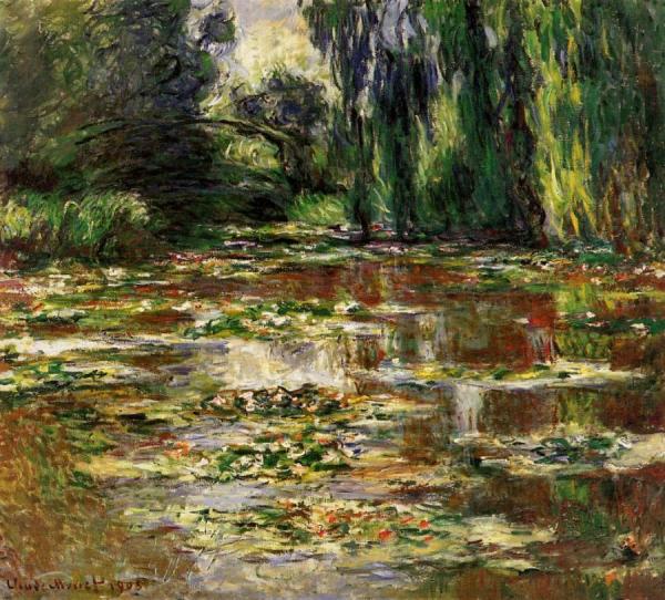 The Bridge Over The Water-lily Pond by Claude Monet