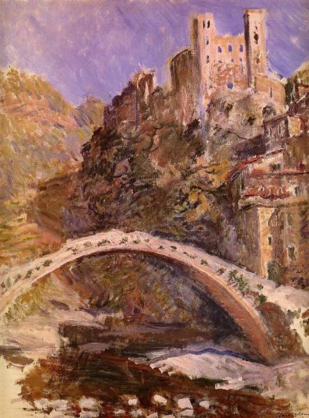 The Castle At Dolceacqua by Claude Monet Oil Painting Reproductions