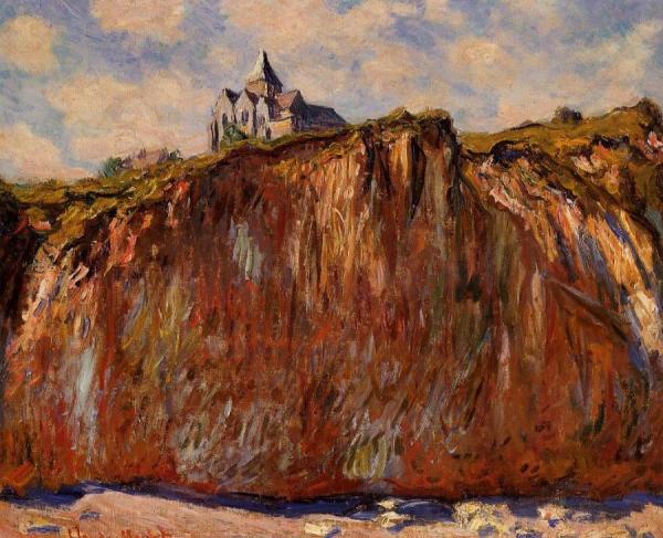 The Church At Varengeville by Claude Monet