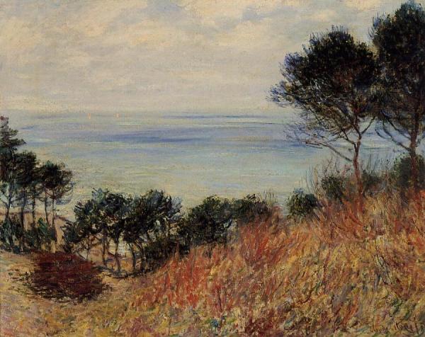 The Coast Of Varengeville by Claude Monet