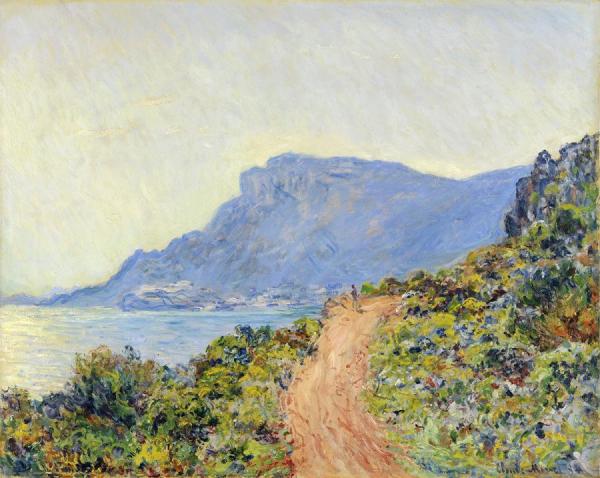 The Corniche Of Monaco by Claude Monet