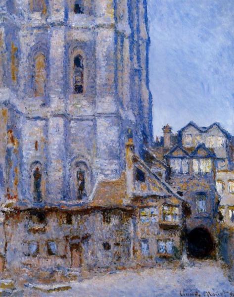 The Cour D'albane by Claude Monet