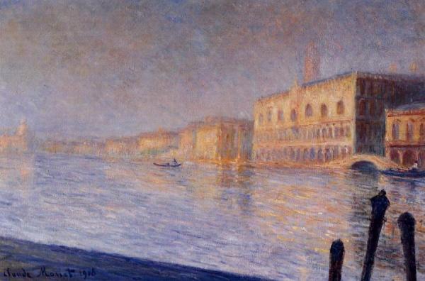 The Doges' Palace by Claude Monet