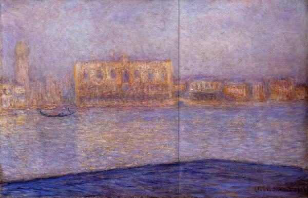 The Doges' Palace Seen From San Giorgio Maggiore by Claude Monet Oil Painting Reproductions